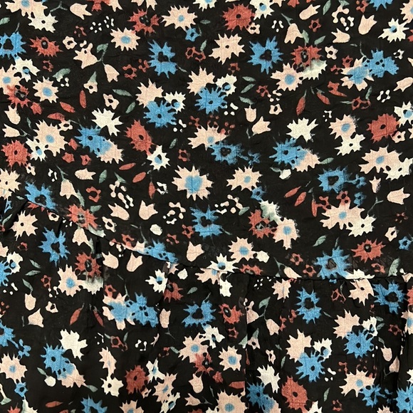 Tiered Flowy Floral Madewell Dress - Picture 4 of 7